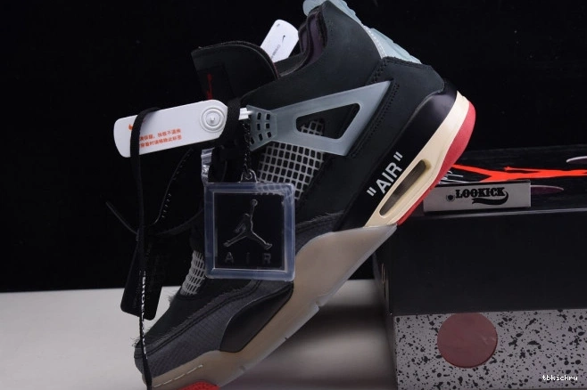 Reps TBK Retro CV9388-001 4 Jordan x White Off Bred Air 0731